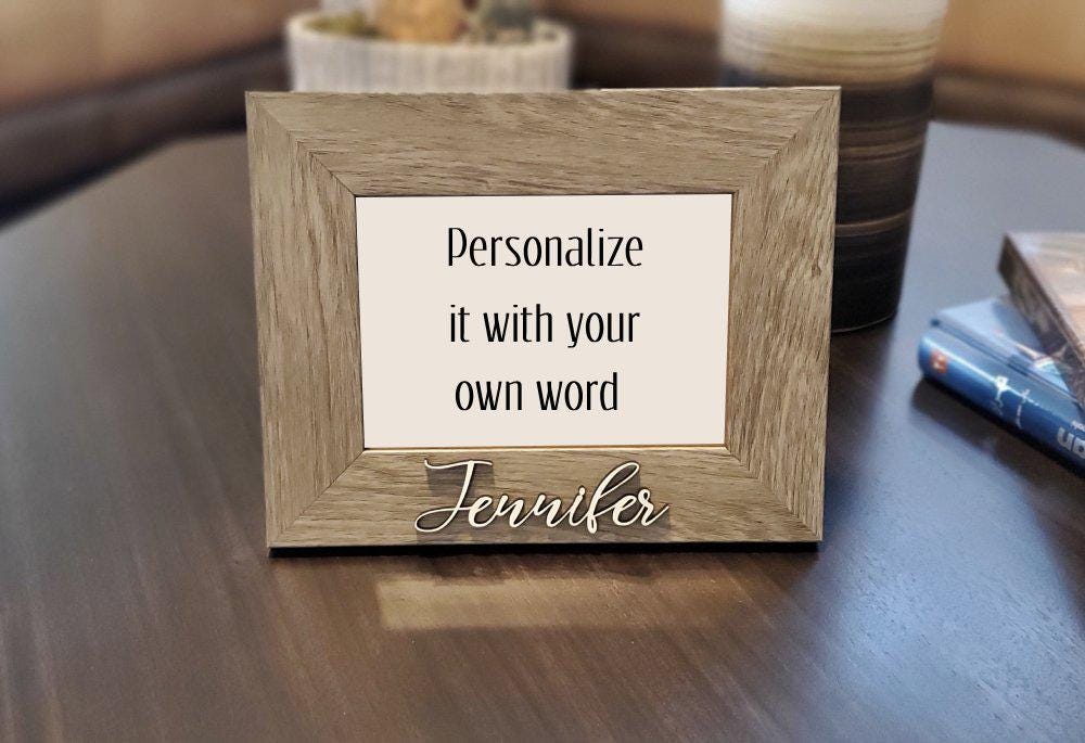 Personalized Picture Frame 5x7, Any Occasions, Birthday Gift, Christmas Gift, Fast Shipping, USA Seller, All occasion gift,